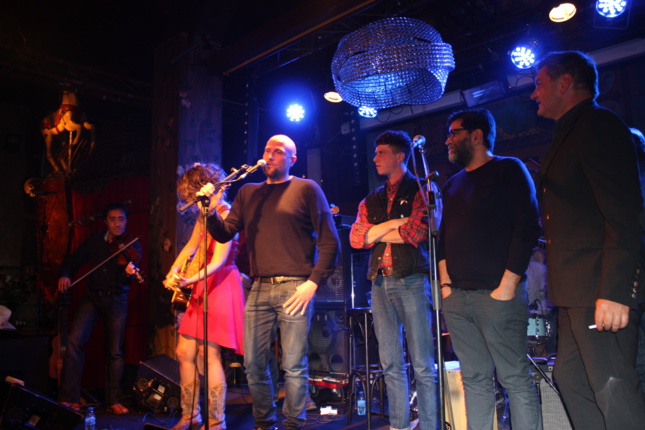 Hillbilly Rockers avec François Damiens, Finnegan Oldfield, Alain Attal et Thomas Bidegain Hillbilly Rockers avec François Damiens, Finnegan Oldfield, Alain Attal et Thomas Bidegain