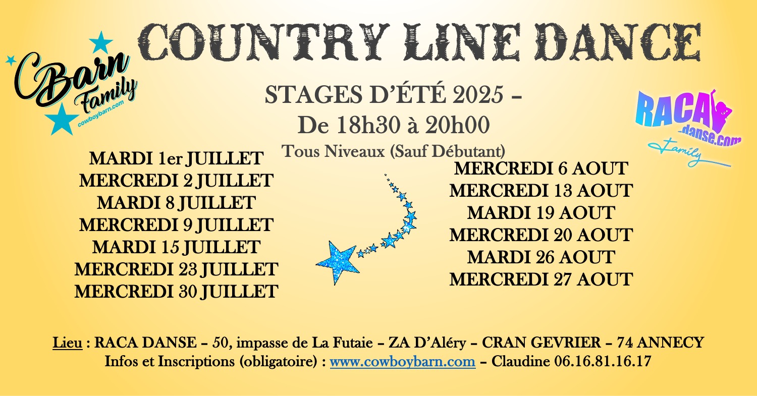 STAGES ETE 2025