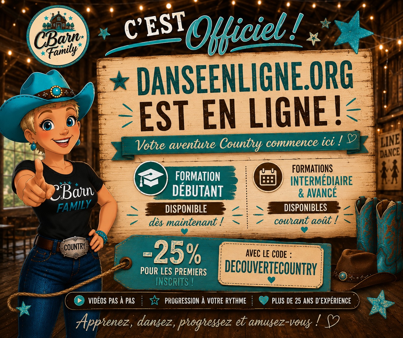 LINE DANCE ONLINE