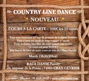 PLANNING DANSES COURS "VINTAGE"